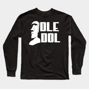 Idle Idol: Corporate Long Sleeve T-Shirt